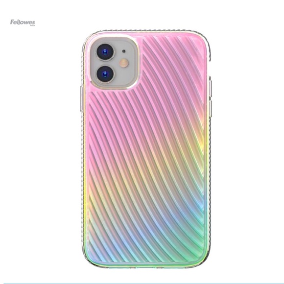 Iridescent Ridges Phone Case for iPhone 12 Pro Max - Picture 1 of 6